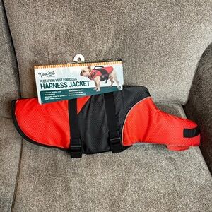 NWT NorEast Outdoors Flotation Vest for dogs harness jacket size large (90-120#)